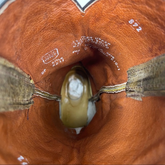 DAN POST Cowboy Boots Size 9 Tan Style 2231 - Picture 15 of 16